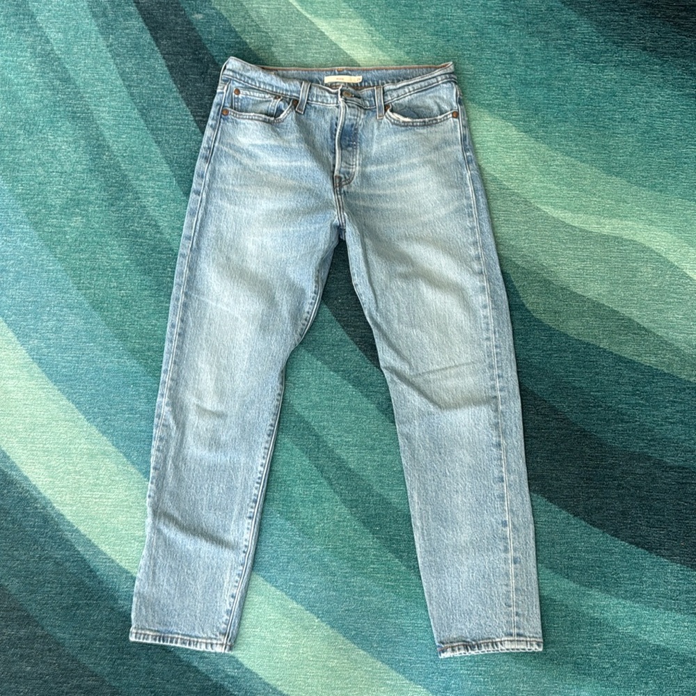 Levi's Light Blue Wedgie Fit Jeans
